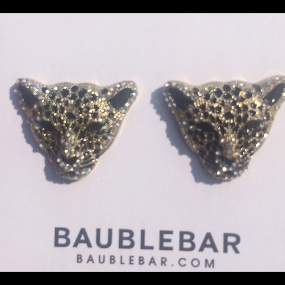 Baublebar Leopard Studs!